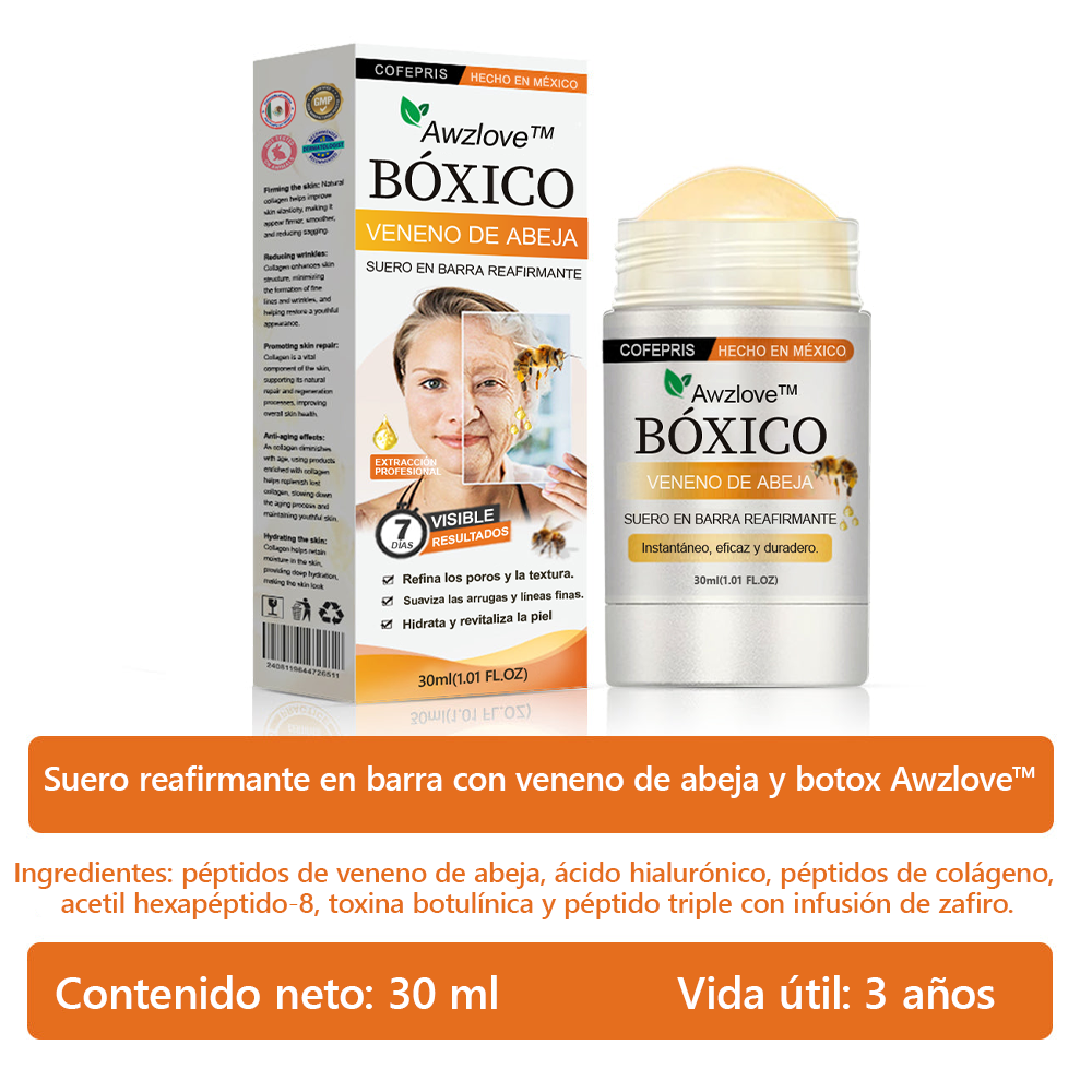 Awzlove™ Suero reafirmante en barra con veneno de abeja y botox (🇲🇽AMEDE recomendar)🇲🇽