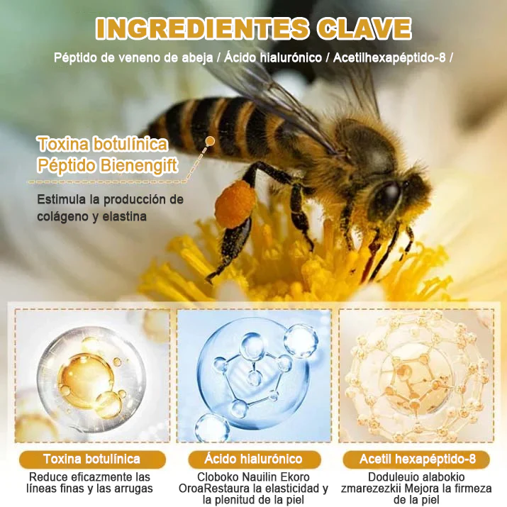 Awzlove™ Crema Anti-Arrugas con Botox y Veneno de Abeja | Aprobado por COFEPRIS 🌲